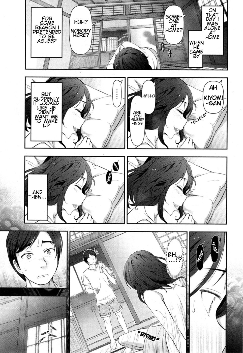 Hentai Manga Comic-Yonimo H na Toshi Densetsu Ladies - Ladies 01 - K.N-san (34-sai) no Baai-Read-9